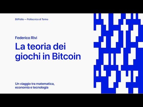 La Teoria dei Giochi in Bitcoin